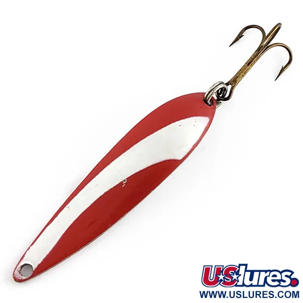 Acme Fiord Spoon  Lightning (1950x років), червоний/білий/нікель, 11 г, блесна коливалка (колебалка) #20407