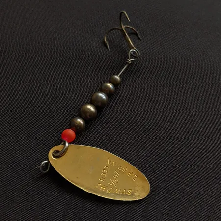 Thomas EP Spinn, золото, 4,5 г, блешня оберталка (вертушка) #20412