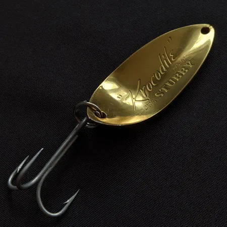 Luhr Jensen Lil' Kroc (Krocodile Stubby), помаранчевий/золото, 14 г, блесна коливалка (колебалка) #20416