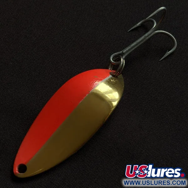  Luhr Jensen Lil' Kroc (Krocodile Stubby), помаранчевий/золото, 14 г, блесна коливалка (колебалка) #20416