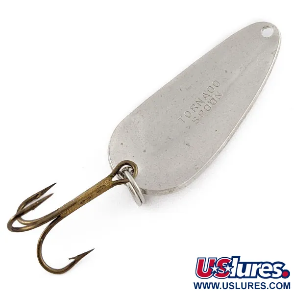 Acme Tornado Spoon, нікель/білий/червоний, 7 г, блесна коливалка (колебалка) #20421