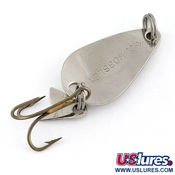 Acme K.O. Wobbler, нікель/зелений, 3,5 г, блесна коливалка (колебалка) #20431