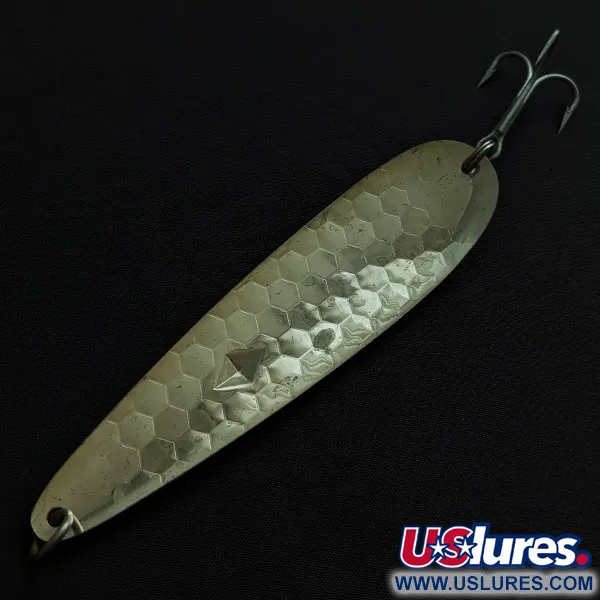 Luhr Jensen Diamond King 5, срібло/червоний/синій/жовтий, 14 г, блесна коливалка (колебалка) #20435