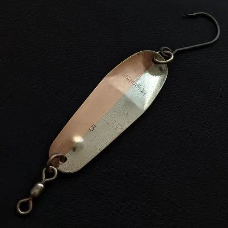 Luhr Jensen McMahon 5, нікель/латунь, 14 г, блесна коливалка (колебалка) #20478