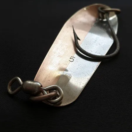 Luhr Jensen McMahon 5, нікель/латунь, 14 г, блесна коливалка (колебалка) #20478