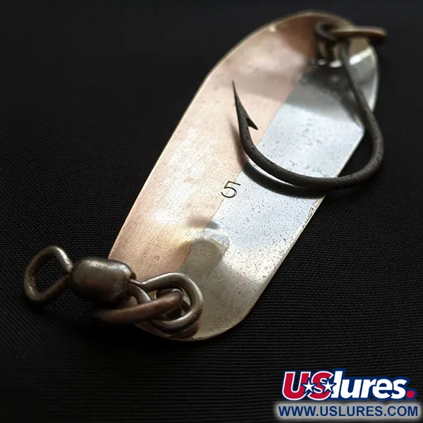  Luhr Jensen McMahon 5, нікель/латунь, 14 г, блесна коливалка (колебалка) #20478