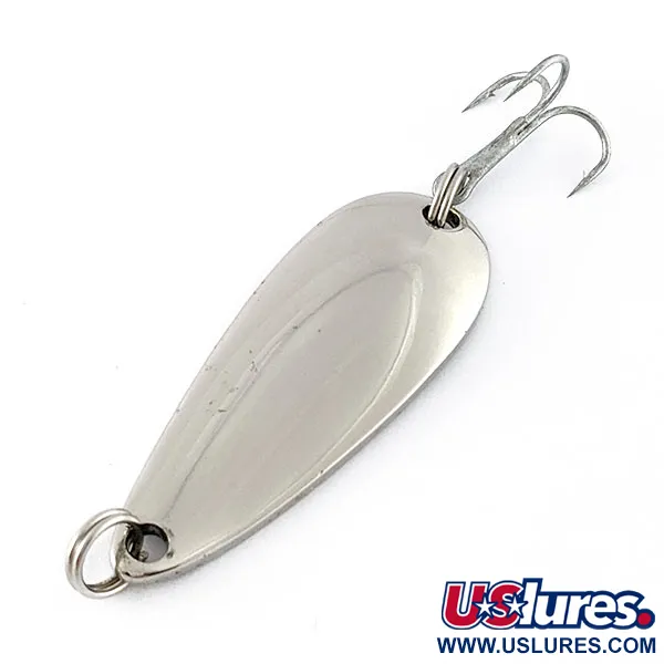 Worth Chippewa Steel Spoon, нікель, 10 г, блесна коливалка (колебалка) #20481