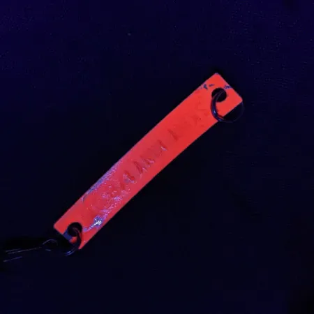 Yakima Bait Skiny-miny UV, нікель/помаранчевий UV, 4 г, блесна коливалка (колебалка) #20483