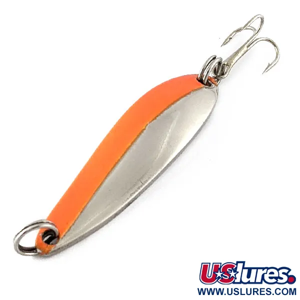Acme Fiord Spoon, нікель/помаранчевий, 7 г, блесна коливалка (колебалка) #20491