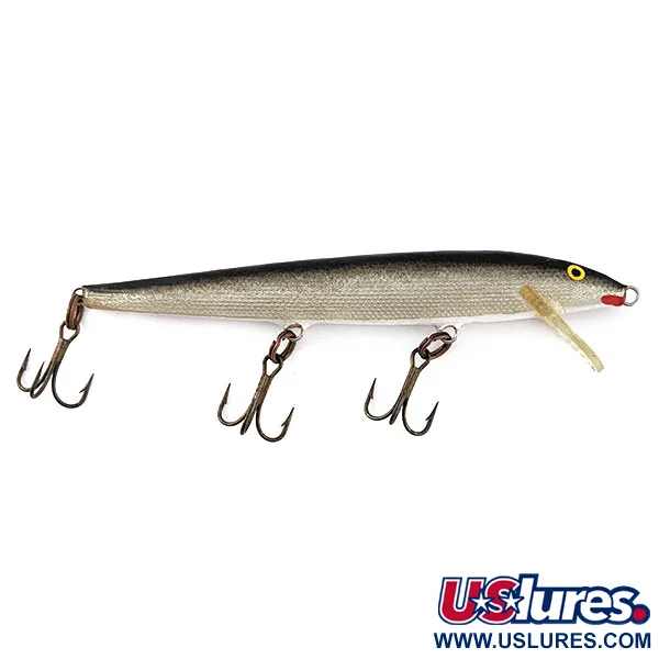  Rapala Original Floater F11, S (Silver), 6 г, воблер #20506