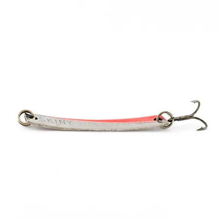 Yakima Bait Skiny-miny, нікель/помаранчевий UV, 4 г, блесна коливалка (колебалка) #20509