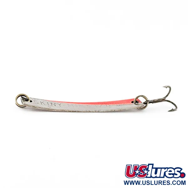 Yakima Bait Skiny-miny, нікель/помаранчевий UV, 4 г, блесна коливалка (колебалка) #20509