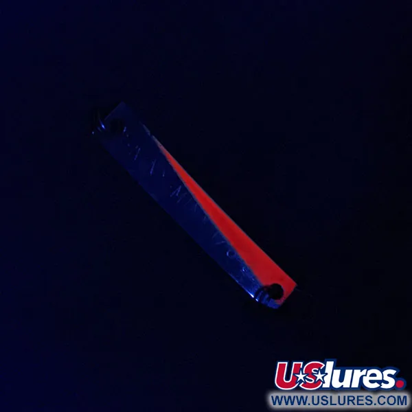 Yakima Bait Skiny-miny, нікель/помаранчевий UV, 4 г, блесна коливалка (колебалка) #20509