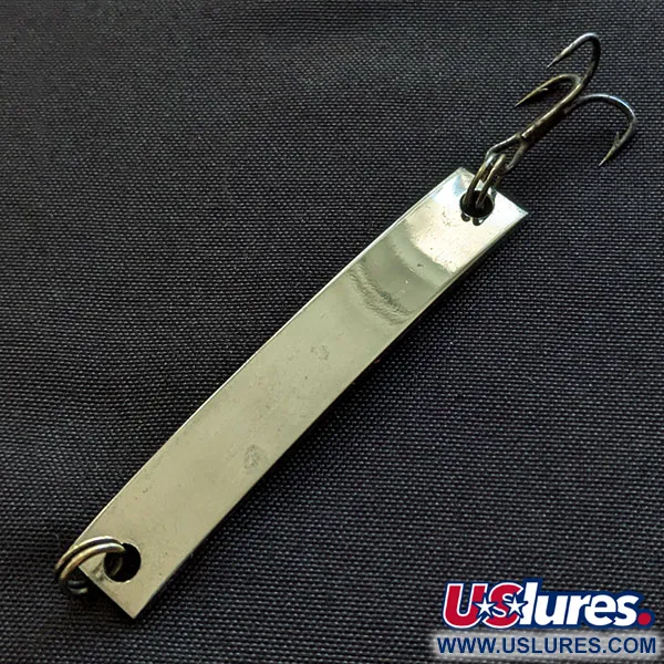 Yakima Bait Skiny-miny, нікель/помаранчевий UV, 4 г, блесна коливалка (колебалка) #20509