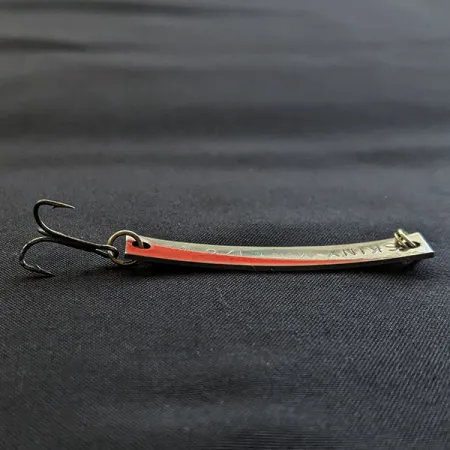 Yakima Bait Skiny-miny, нікель/помаранчевий UV, 4 г, блесна коливалка (колебалка) #20509