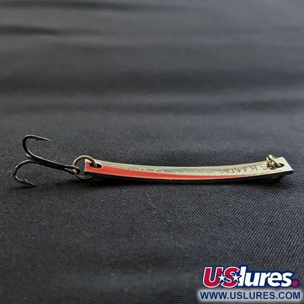 Yakima Bait Skiny-miny, нікель/помаранчевий UV, 4 г, блесна коливалка (колебалка) #20509