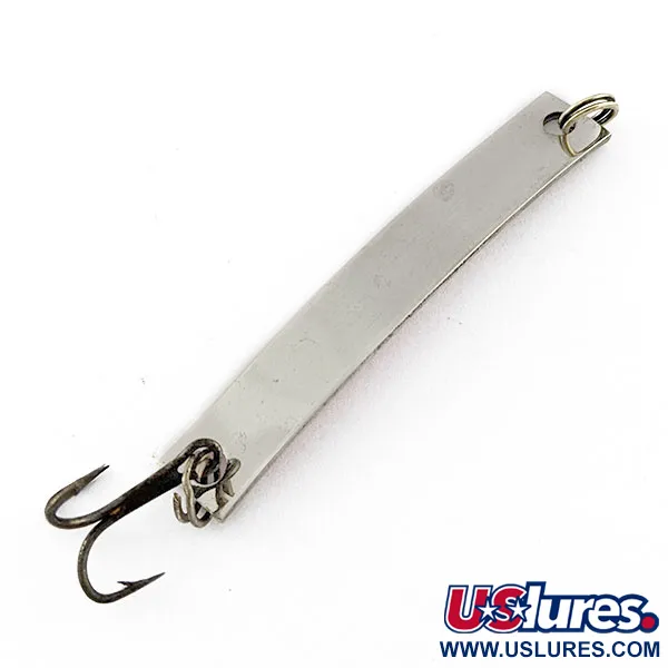 Yakima Bait Skiny-miny, нікель/помаранчевий UV, 4 г, блесна коливалка (колебалка) #20509