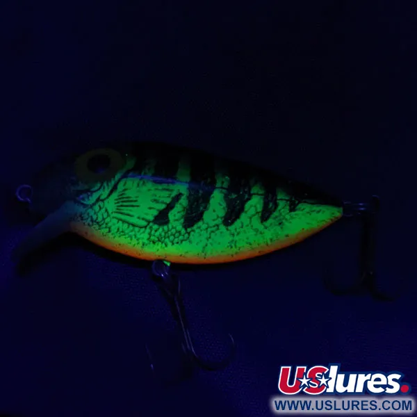  Storm Rattlin Thin Fin (Pre Rapala - до Rapala) UV, Perch, 9,5 г, воблер #20512