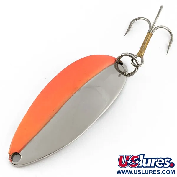 Seneca Little Cleo (Hula Girl), нікель/помаранчевий, 14 г, блесна коливалка (колебалка) #20531