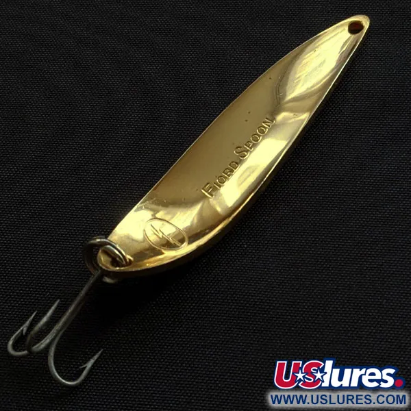 Acme Fiord Spoon Lightning (1950-х років), золото, 11 г, блесна коливалка (колебалка) #20537