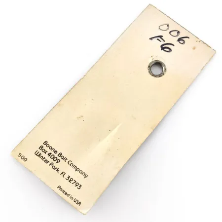 Boone Fly popper, чорний/жовтий, до рибалки #20540