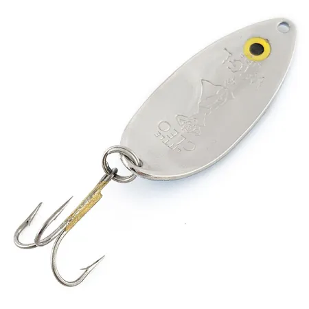 Seneca Little Cleo (Hula Girl), нікель/сині перли, 14 г, блесна коливалка (колебалка) #20541