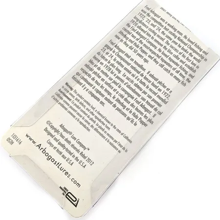 Fred Arbogast Hula Popper, Frog, 5 г, воблер #20551