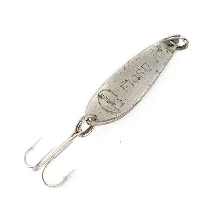 Acme Fiord Spoon Jr Lightning  (50-х років), нікель/синій, 3,4 г, блесна коливалка (колебалка) #20564