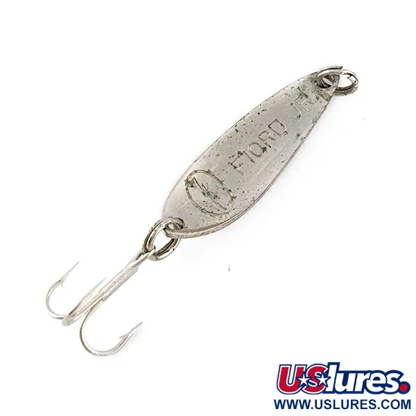 Acme Fiord Spoon Jr Lightning  (50-х років), нікель/синій, 3,4 г, блесна коливалка (колебалка) #20564
