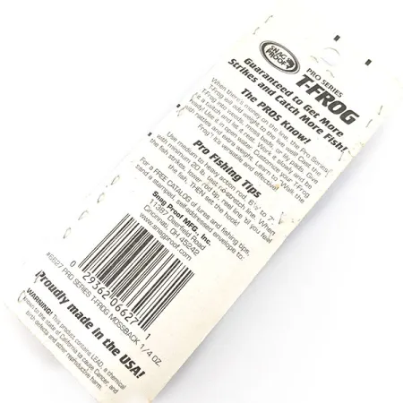 Snag Proof Pro series T-Frog #6227, Mossback, 7 г, воблер #20568