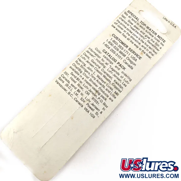 Luhr Jensen Luhr jensen Nippin Sam Wood, silver, 7 г, воблер #20575