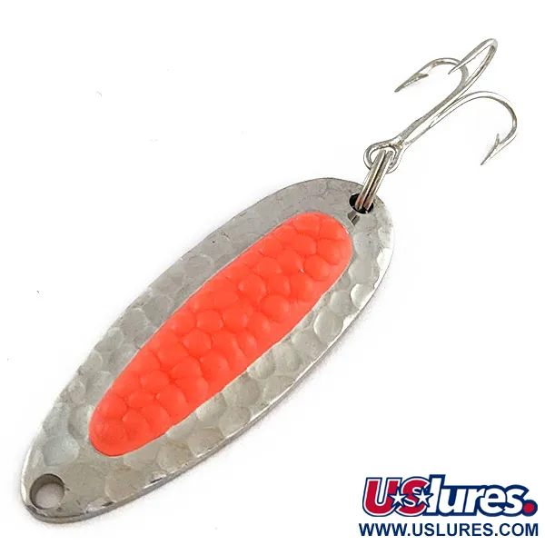 Blue Fox Pixee, нікель/червоний, 7 г, блесна коливалка (колебалка) #20607