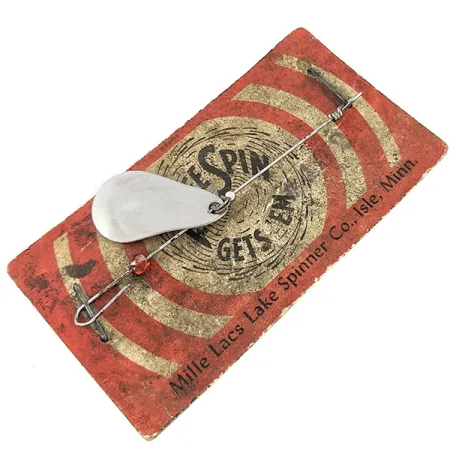 Other Mille Lacs Lake Spinner, нікель, 1 г, блешня оберталка (вертушка) #20622