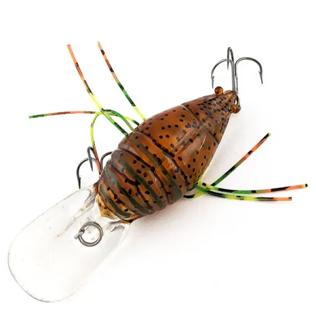 Bass Pro Shops XPS Crazy Bug, #CB-89 Natural Red Craw, 9 г, воблер #20625
