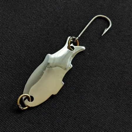 Shoff's Triple Teazer, нікель, 1,1 г, блесна коливалка (колебалка) #20628