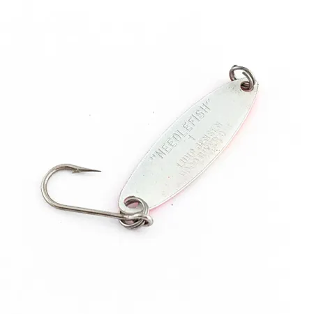 Luhr Jensen Needlefish 1, білий/рожевий, 2 г, блесна коливалка (колебалка) #20630
