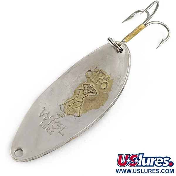 Seneca Little Cleo (Hula Girl), нікель/латунь, 18 г, блесна коливалка (колебалка) #20653