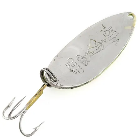 Seneca Little Cleo (Hula Girl), нікель/жовтий/червоний,  18 г, блесна коливалка (колебалка) #20654