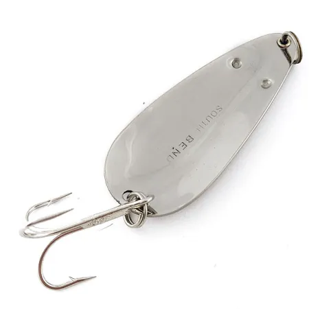 South Bend Indiana Mouse, нікель, 17 г, блесна коливалка (колебалка) #20655