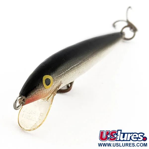  Rapala Original Floater F9 (Ireland), S (Silver), 4 г, воблер #20660