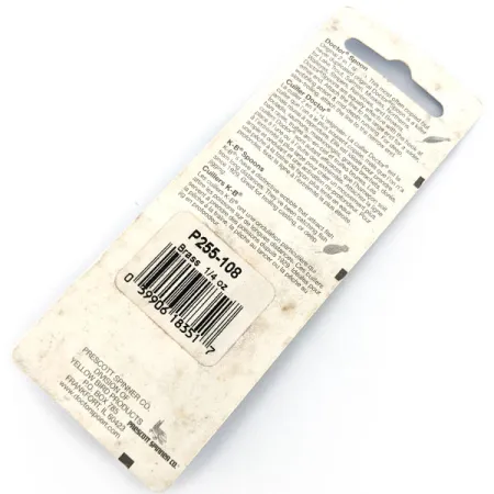 Prescott Spinner Little Doctor 255, золото, 7 г, блесна коливалка (колебалка) #20687