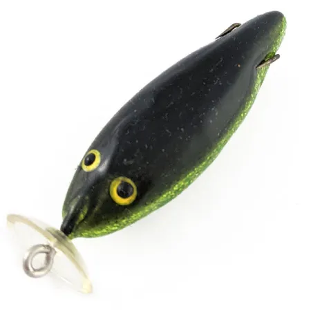 Mann's Bait  Vintage Mann’s Spitting Shad Weedless ​ Frog  , green glitter, 7 г, воблер #20689