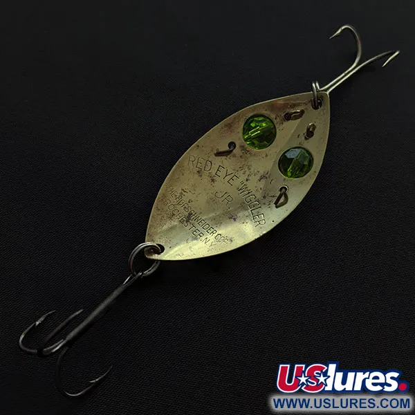 Hofschneider Red Eye Junior, золото/зелені очі, 11 г, блесна коливалка (колебалка) #20747