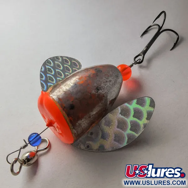 Yakima Bait Spin-N-Glo, Nickel Plate (NP-MY), 8 г, блешня оберталка (вертушка) #20756