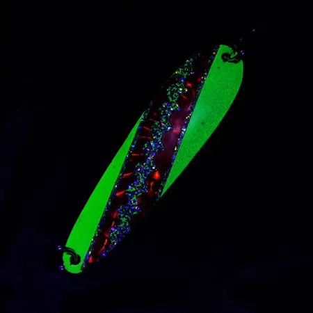 Slammer UV, червоний/білий/жовтий UV, 11,5 г, блесна коливалка (колебалка) #20758