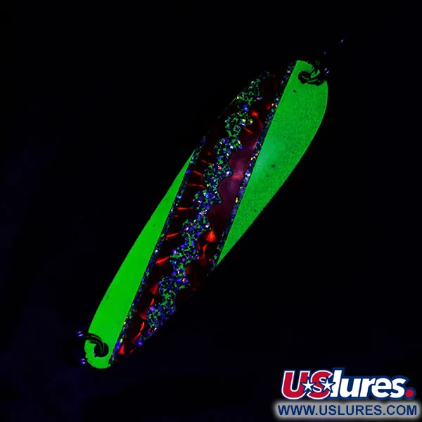  Slammer UV, червоний/білий/жовтий UV, 11,5 г, блесна коливалка (колебалка) #20758