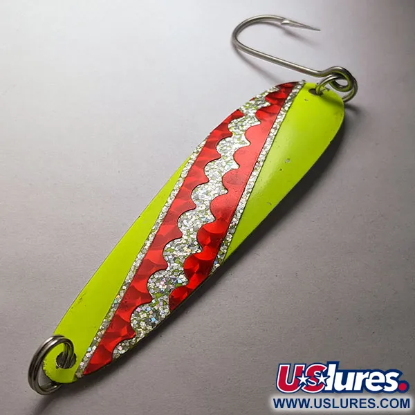  Slammer UV, червоний/білий/жовтий UV, 11,5 г, блесна коливалка (колебалка) #20758