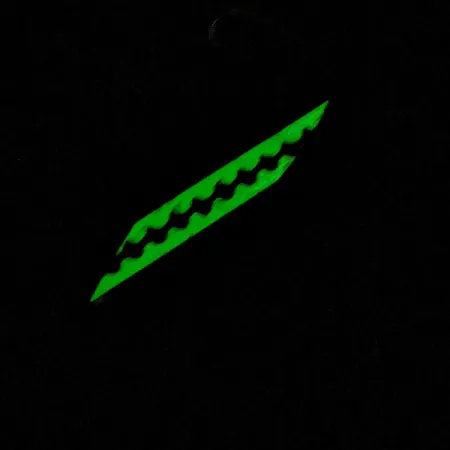 Other Avery Assassin Trolling Spoon, білий/чорний/наклейка світиться у темряві, 12,5 г, блесна коливалка (колебалка) #20759