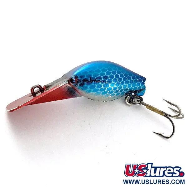  Luhr Jensen Hot Shot 35 No Rattle, Silver Blue Pirate, 7 г, воблер #20762