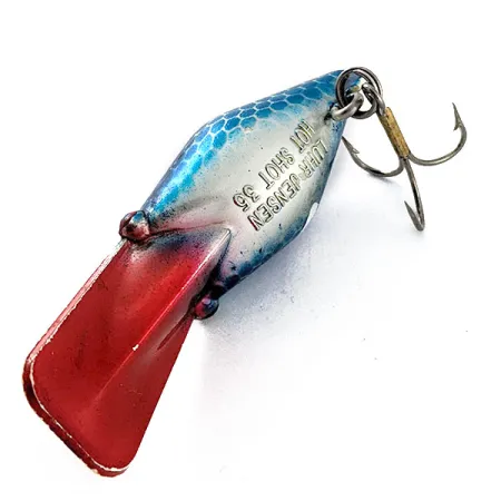 Luhr Jensen Hot Shot 35 No Rattle, Silver Blue Pirate, 7 г, воблер #20762